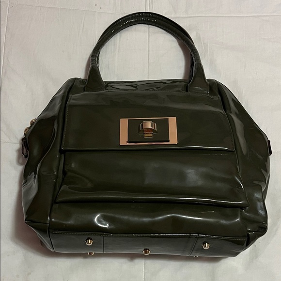 Paolo Masi Handbags - Paolo Masi Dark Green Shoulder Bag